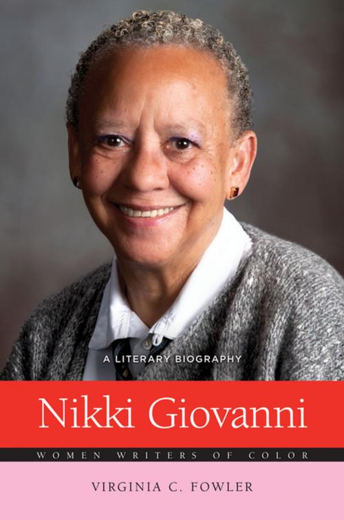 Cover of the book Nikki Giovanni: A Literary Biography by Virginia C. Fowler, ABC-CLIO