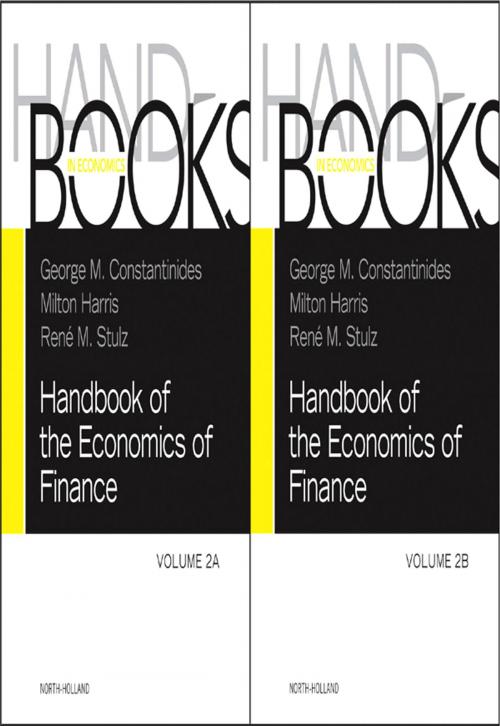 Cover of the book Handbook of the Economics of Finance SET:Volumes 2A & 2B by , Elsevier Science