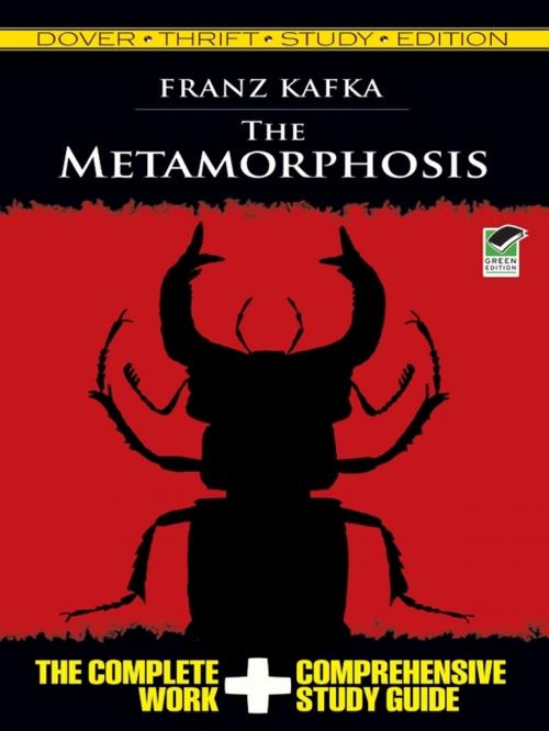 Cover of the book The Metamorphosis Thrift Study Edition by Franz Kafka, Dover Publications