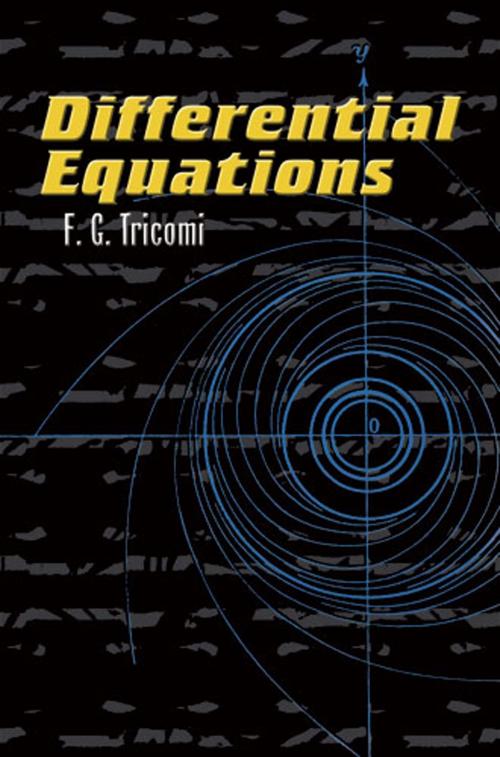 Cover of the book Differential Equations by F.G. Tricomi, Dover Publications