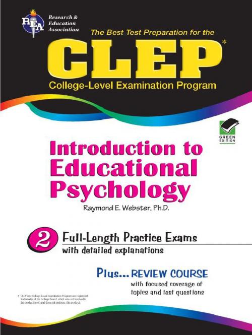 Cover of the book CLEP Introduction to Educational Psychology by Raymond Webster, Jody Berman, Research & Education Association