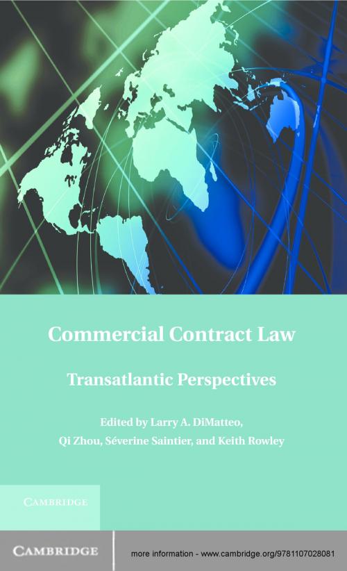 Cover of the book Commercial Contract Law by , Cambridge University Press