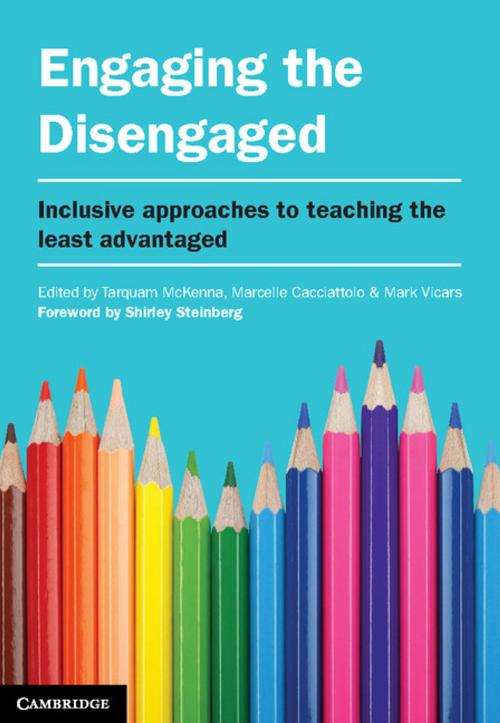 Cover of the book Engaging the Disengaged by Tarquam McKenna, Dr Marcelle Cacciattolo, Dr Mark Vicars, Cambridge University Press