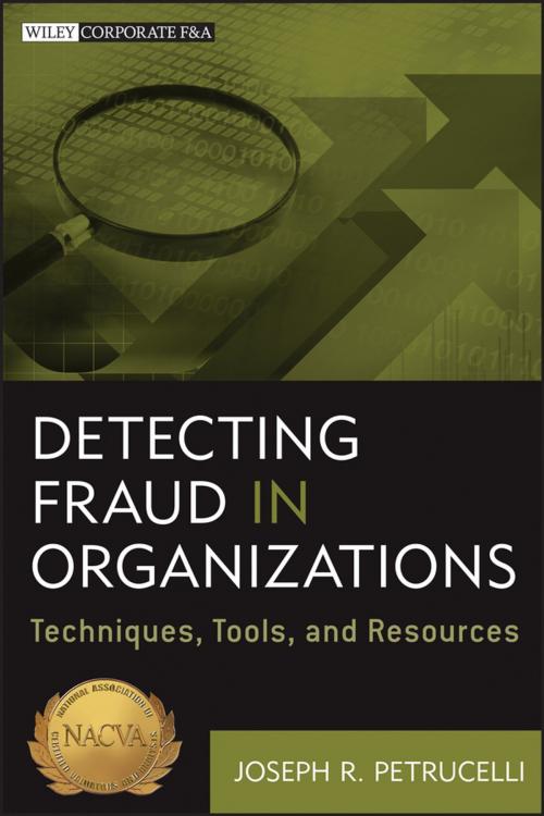 Cover of the book Detecting Fraud in Organizations by Joseph R. Petrucelli, Wiley