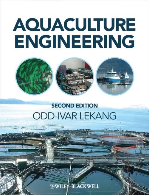 Cover of the book Aquaculture Engineering by Odd-Ivar Lekang, Wiley
