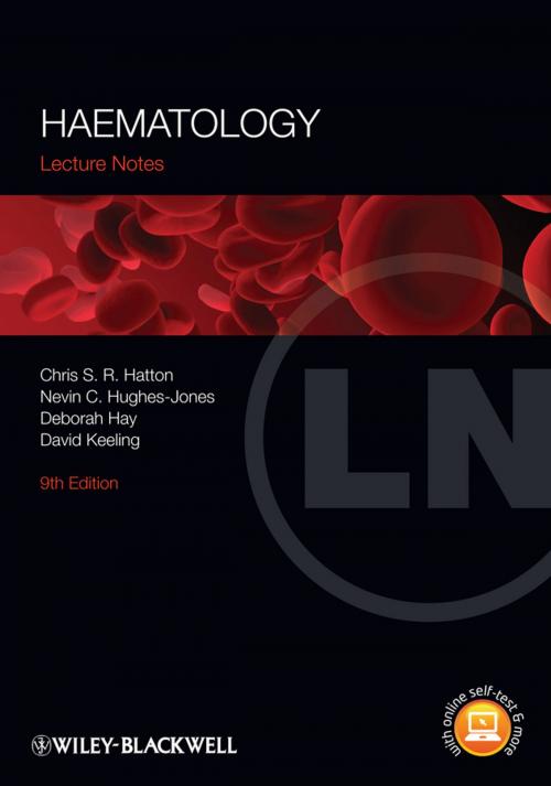 Cover of the book Haematology by Nevin C. Hughes-Jones, Deborah Hay, David M. Keeling, Christian S. R. Hatton, Wiley