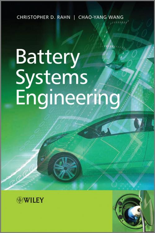 Cover of the book Battery Systems Engineering by Christopher D. Rahn, Chao-Yang Wang, Wiley