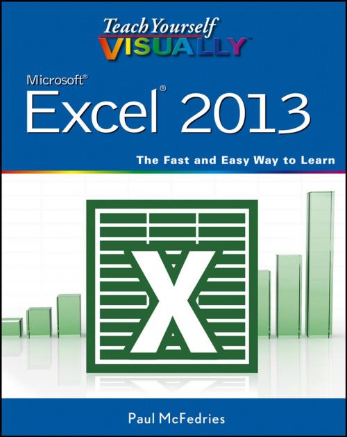 Cover of the book Teach Yourself VISUALLY Excel 2013 by Paul McFedries, Wiley