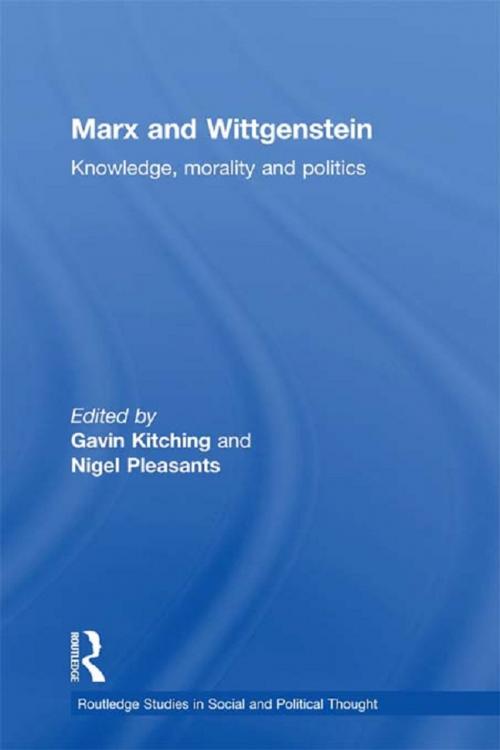 Cover of the book Marx and Wittgenstein by , Taylor and Francis