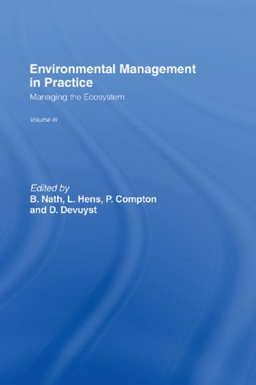 Cover of the book Environmental Management in Practice: Vol 3 by , Taylor and Francis