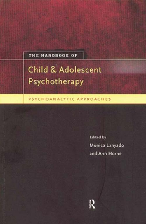 Cover of the book The Handbook of Child and Adolescent Psychotherapy by , Taylor and Francis