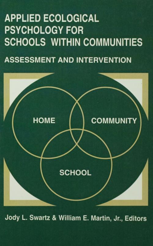 Cover of the book Applied Ecological Psychology for Schools Within Communities by , Taylor and Francis