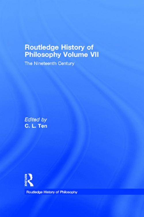 Cover of the book Routledge History of Philosophy Volume VII by , Taylor and Francis