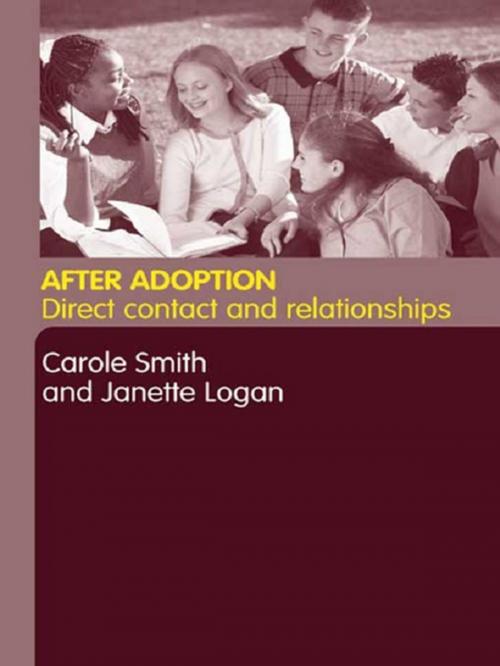 Cover of the book After Adoption by Janette Logan, Carole Smith, Taylor and Francis