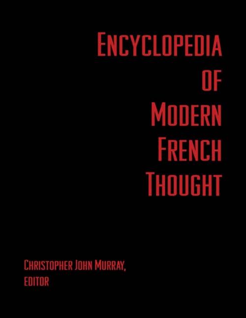 Cover of the book Encyclopedia of Modern French Thought by , Taylor and Francis