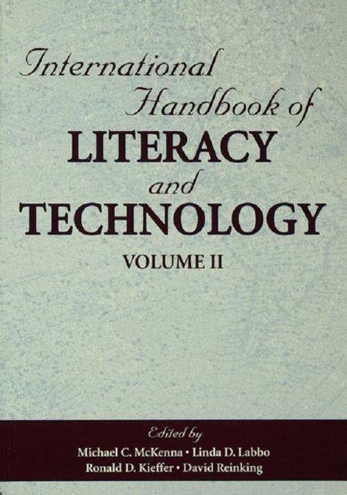 Cover of the book International Handbook of Literacy and Technology by , Taylor and Francis