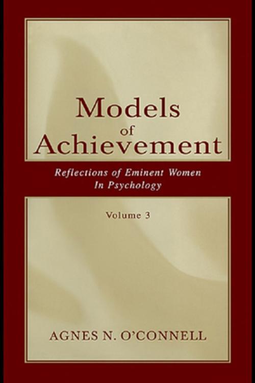Cover of the book Models of Achievement by , Taylor and Francis