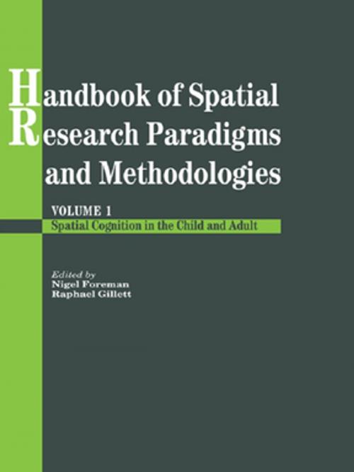 Cover of the book Handbook Of Spatial Research Paradigms And Methodologies by , Taylor and Francis