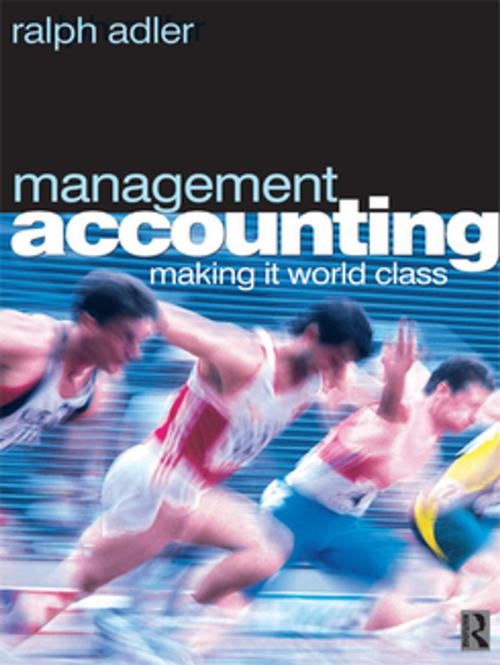Cover of the book Management Accounting by Ralph Adler, Taylor and Francis