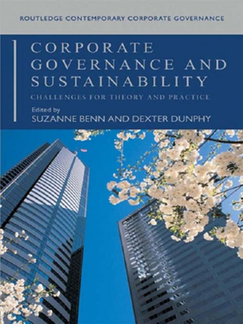 Cover of the book Corporate Governance and Sustainability by , Taylor and Francis