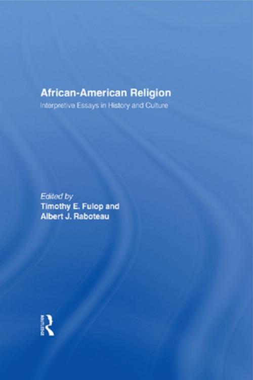 Cover of the book African-American Religion by , Taylor and Francis