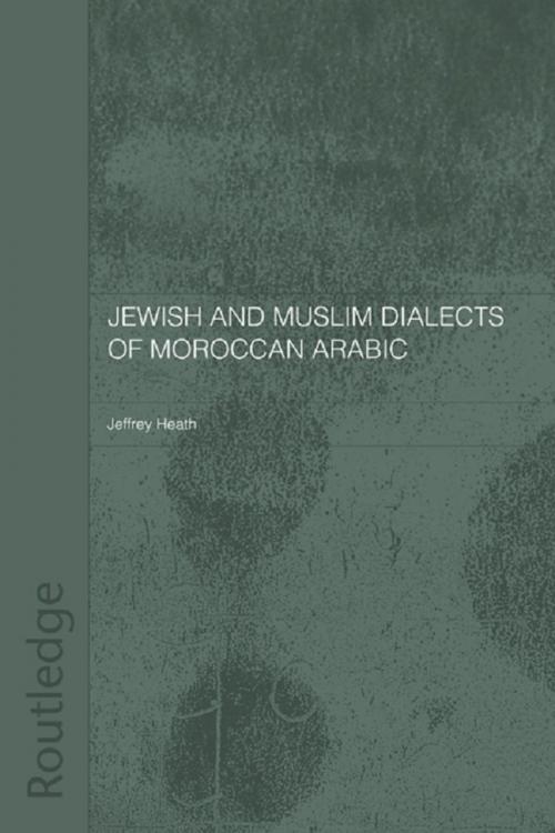 Cover of the book Jewish and Muslim Dialects of Moroccan Arabic by Jeffrey Heath, Taylor and Francis