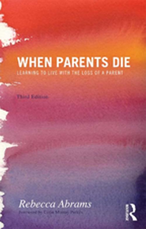 Cover of the book When Parents Die by Rebecca Abrams, Taylor and Francis