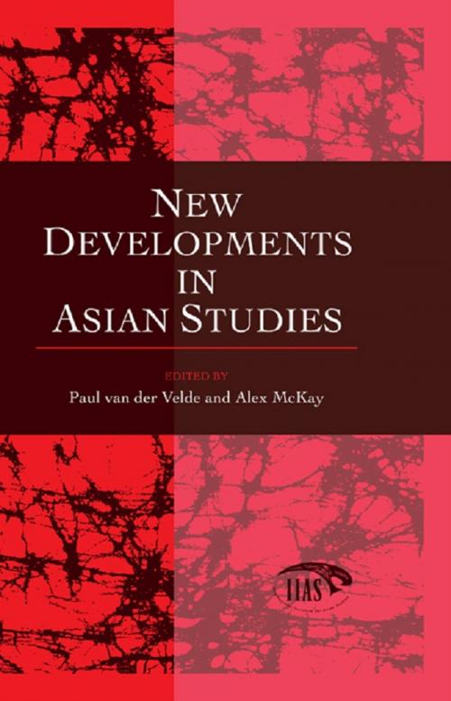 Cover of the book New Developments in Asian Studies by Van, Taylor and Francis