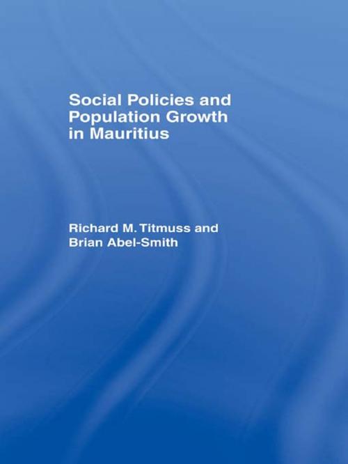 Cover of the book Social Policies and Populatio Cb by Richard M. Titmuss, Brian Abel-Smith, Taylor and Francis