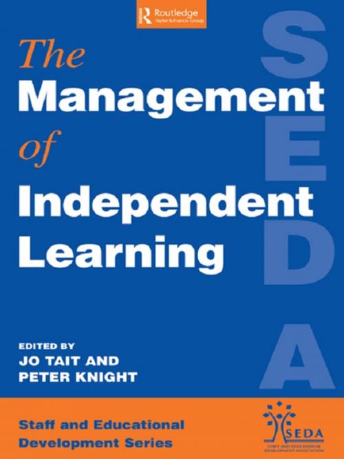 Cover of the book Management of Independent Learning Systems by , Taylor and Francis