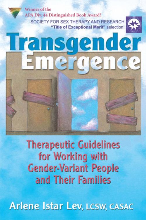 Cover of the book Transgender Emergence by Arlene Istar Lev, Arlene Istar Lev, Taylor and Francis