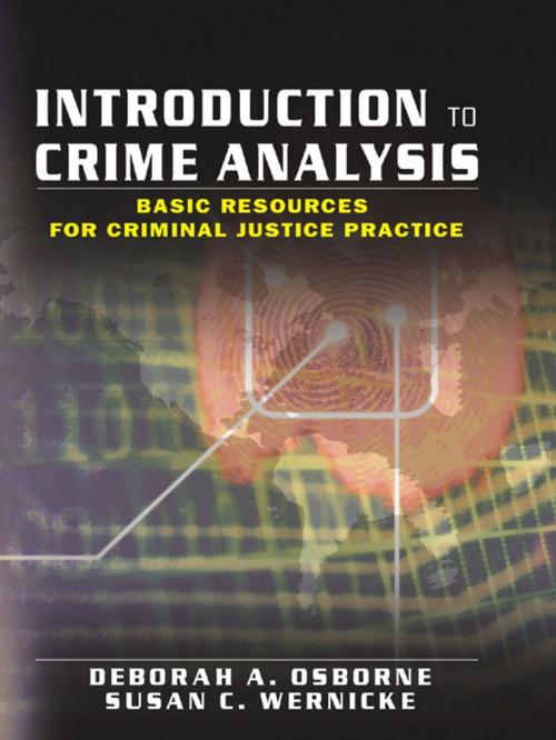 Cover of the book Introduction to Crime Analysis by Deborah Osborne, Susan Wernicke, Taylor and Francis