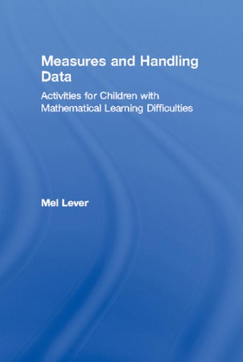 Cover of the book Measures and Handling Data by Mel Lever, Taylor and Francis