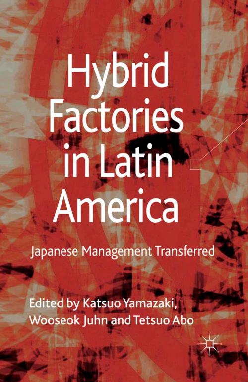 Cover of the book Hybrid Factories in Latin America by Katsuo Yamazaki, Tetsuo Abo, JuhnWooseok Juhn, Palgrave Macmillan UK