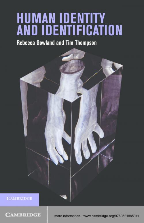 Cover of the book Human Identity and Identification by Rebecca  Gowland, Tim Thompson, Cambridge University Press