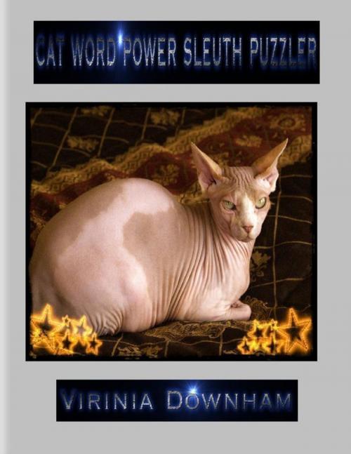 Cover of the book Cat Word Power Sleuth Puzzler by Virinia Downham, Lulu.com