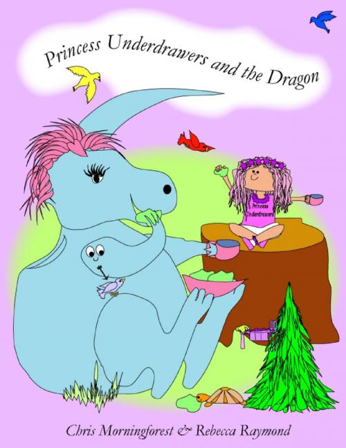 Cover of the book Princess Underdrawers and the Dragon by Chris Morningforest, Rebecca Raymond, Lulu.com