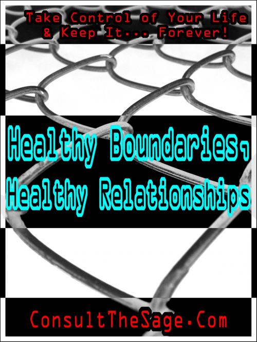 Cover of the book Healthy Boundaries, Healthy Relationships by ConsultTheSage.Com, ConsultTheSage.Com