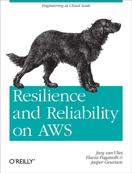 Cover of the book Resilience and Reliability on AWS by Jurg van Vliet, Flavia Paganelli, Jasper Geurtsen, O'Reilly Media