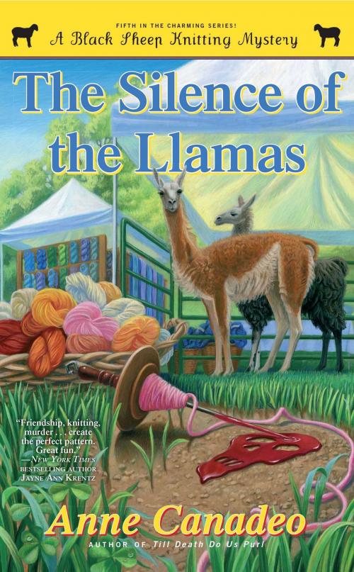 Cover of the book The Silence of the Llamas by Anne Canadeo, Gallery Books