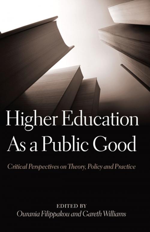 Cover of the book Higher Education As a Public Good by , Peter Lang