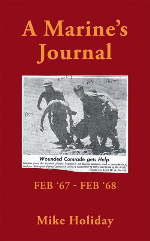 Cover of the book A Marine's Journal by Mike Holiday, Abbott Press