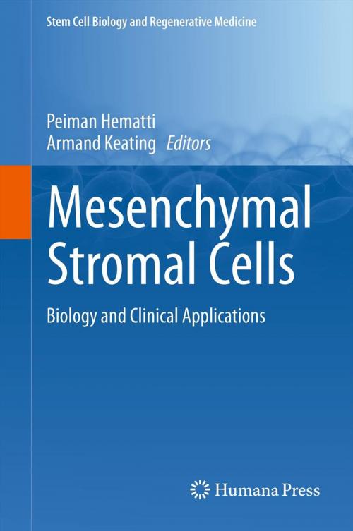 Cover of the book Mesenchymal Stromal Cells by , Springer New York