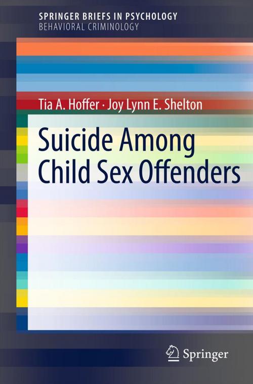 Cover of the book Suicide Among Child Sex Offenders by Tia A. Hoffer, Joy Lynn E. Shelton, Springer New York