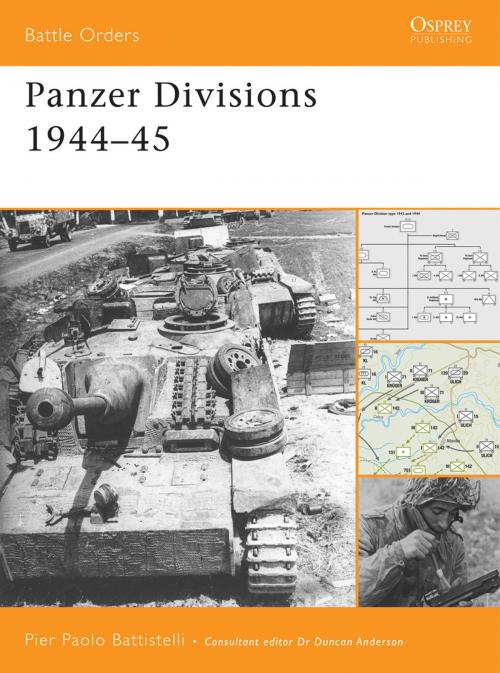 Cover of the book Panzer Divisions 1944–45 by Pier Paolo Battistelli, Bloomsbury Publishing