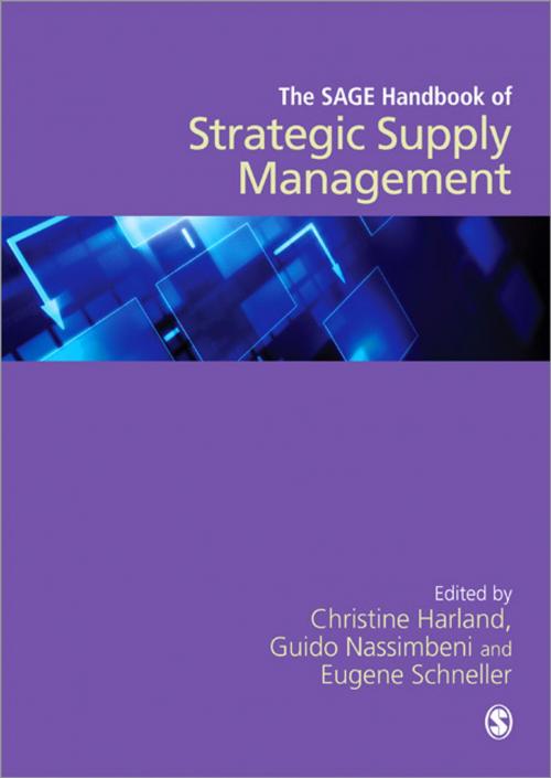 Cover of the book The SAGE Handbook of Strategic Supply Management by , SAGE Publications