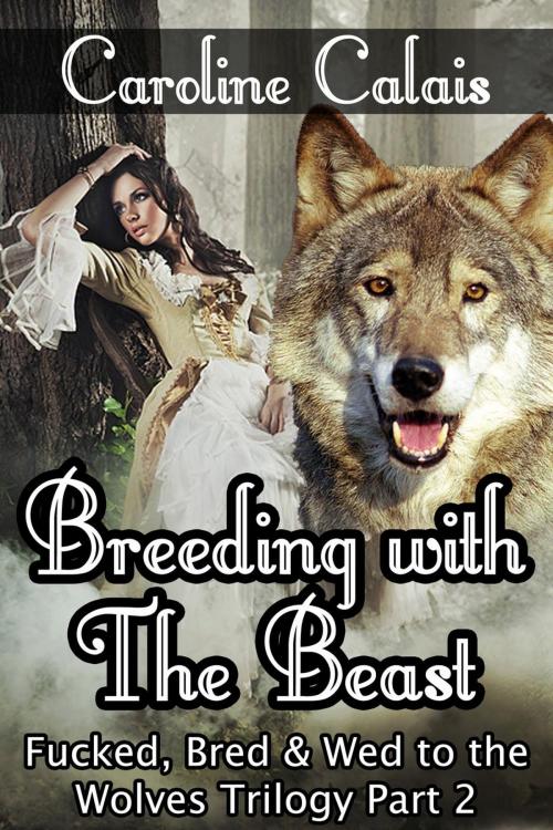 Cover of the book Breeding with the Beast (Fucked, Bred & Wed to the Wolves Trilogy Part 2) by Caroline Calais, Diamond Star Publishing