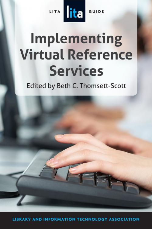 Cover of the book Implementing Virtual Reference Services by Beth C. Thomsett-Scott, American Library Association