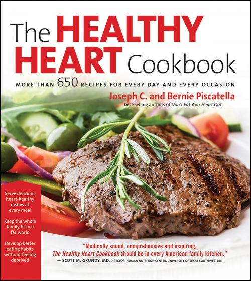 Cover of the book Healthy Heart Cookbook by Joseph C. Piscatella, Bernie Piscatella, Running Press