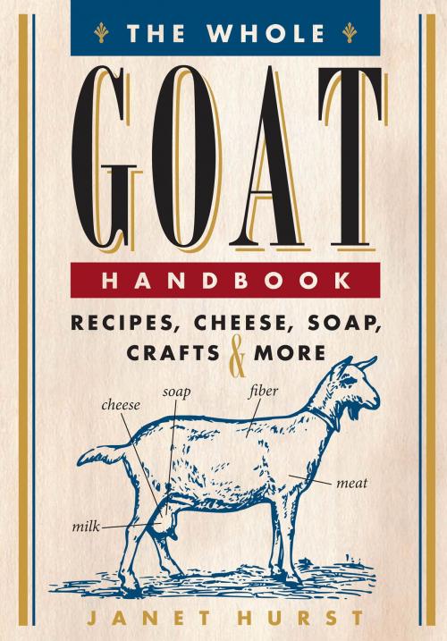 Cover of the book The Whole Goat Handbook by Janet Hurst, Voyageur Press